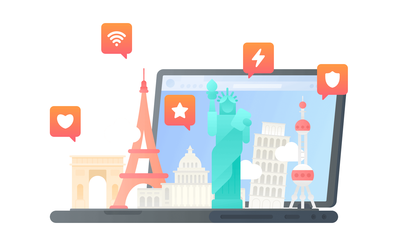 在圣文森特和格林纳丁斯连接到中国的代理 - 返华VPN